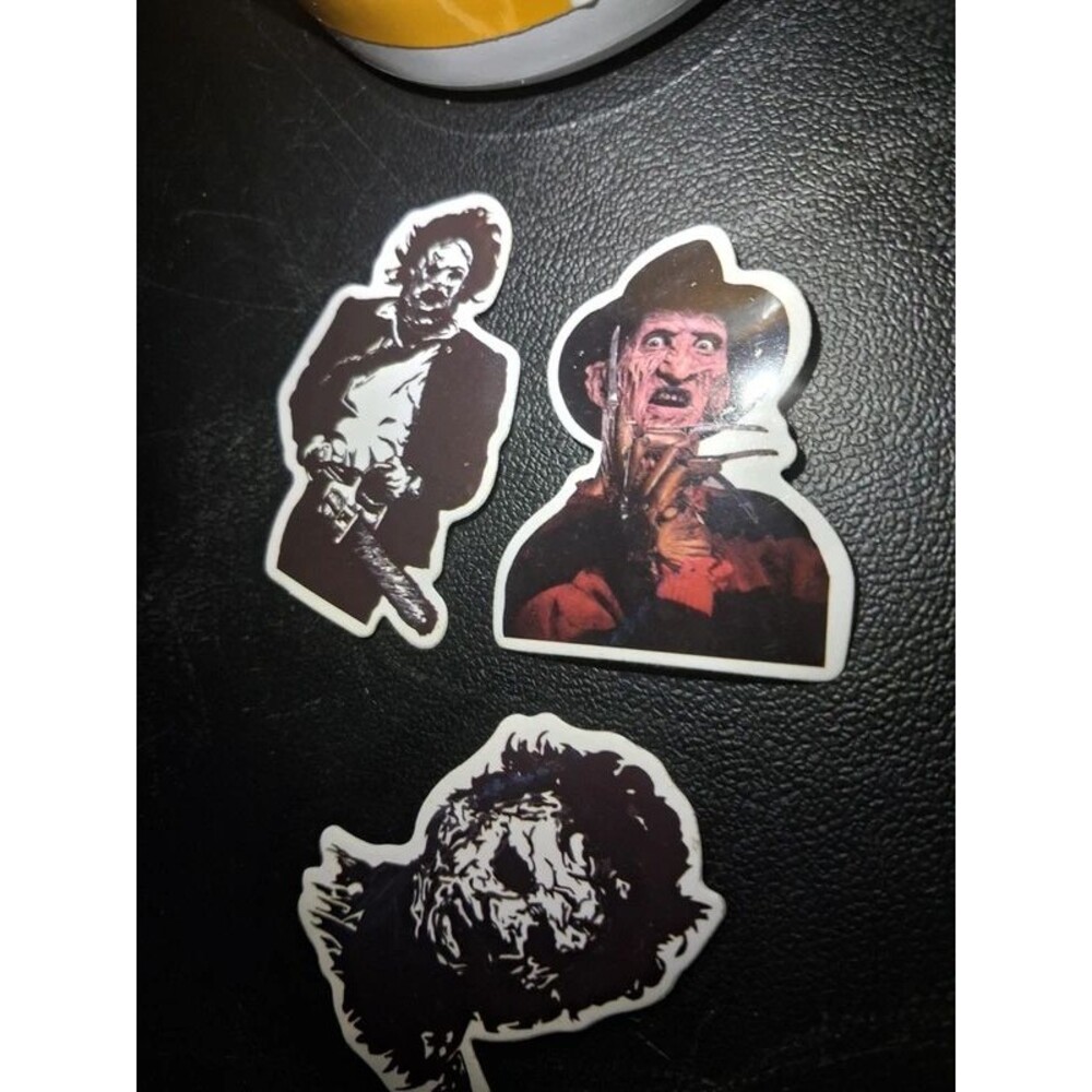 3 Horror stickers